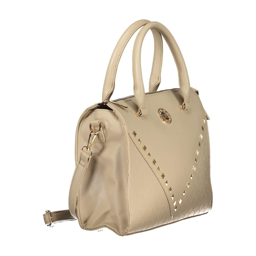 Laura Biagiotti Beige PVC Women Handbag - Image 3