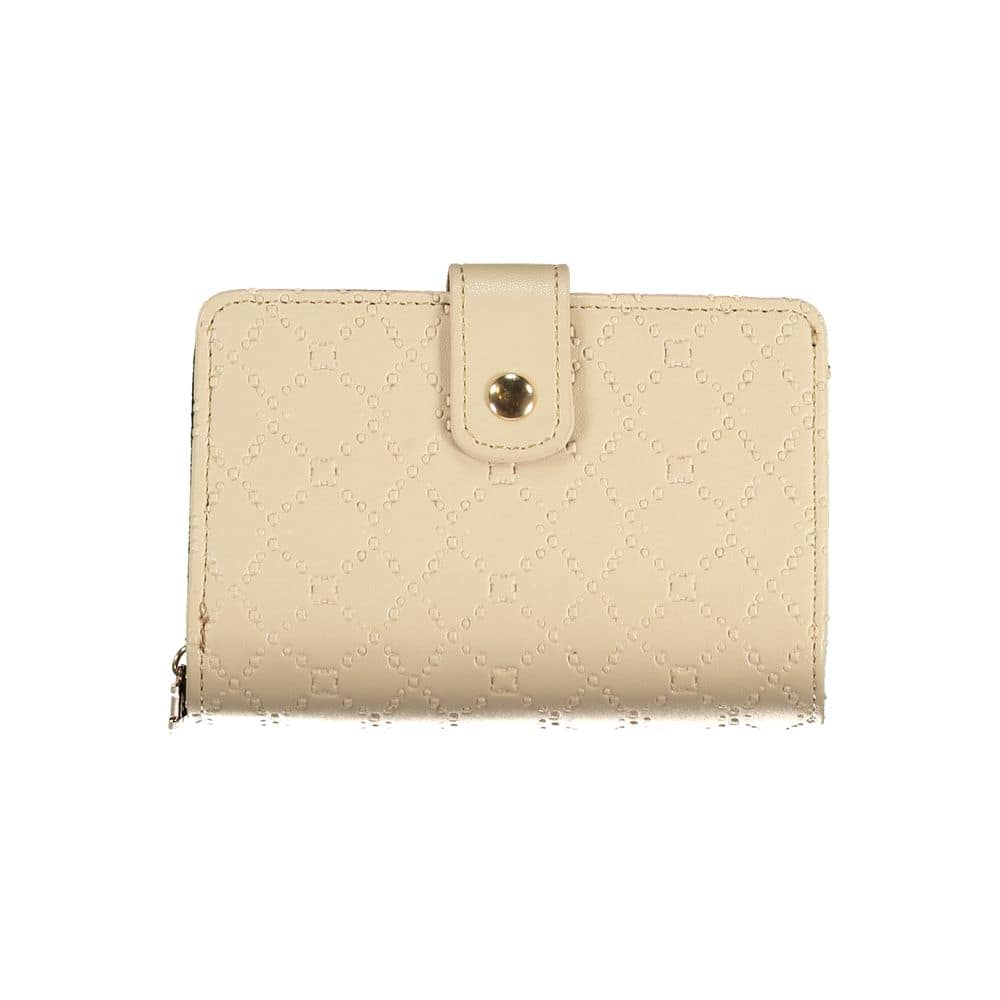Laura Biagiotti Beige Polyurethane Women Wallet - Image 2