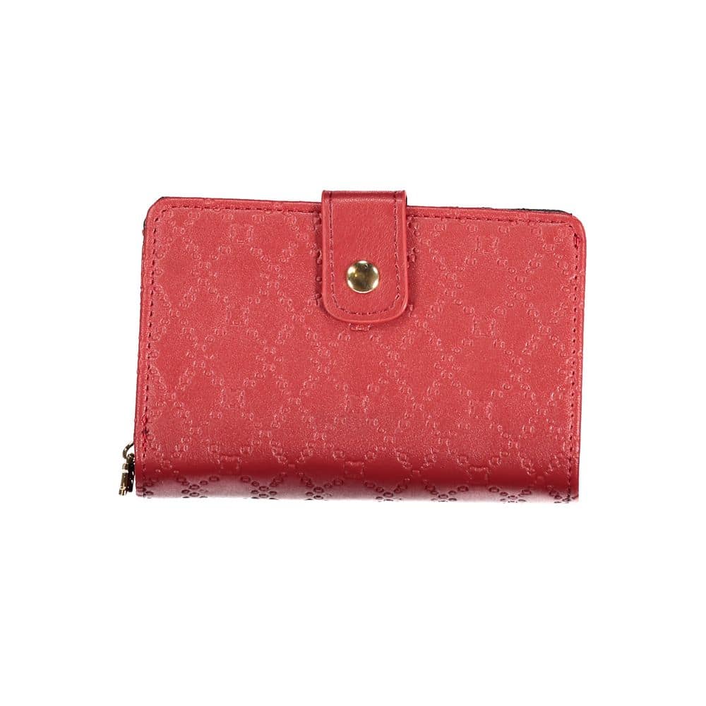 Laura Biagiotti Rosso Polyurethane Women Wallet - Image 2