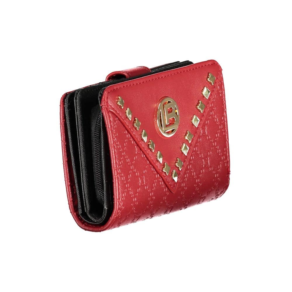 Laura Biagiotti Rosso Polyurethane Women Wallet - Image 3
