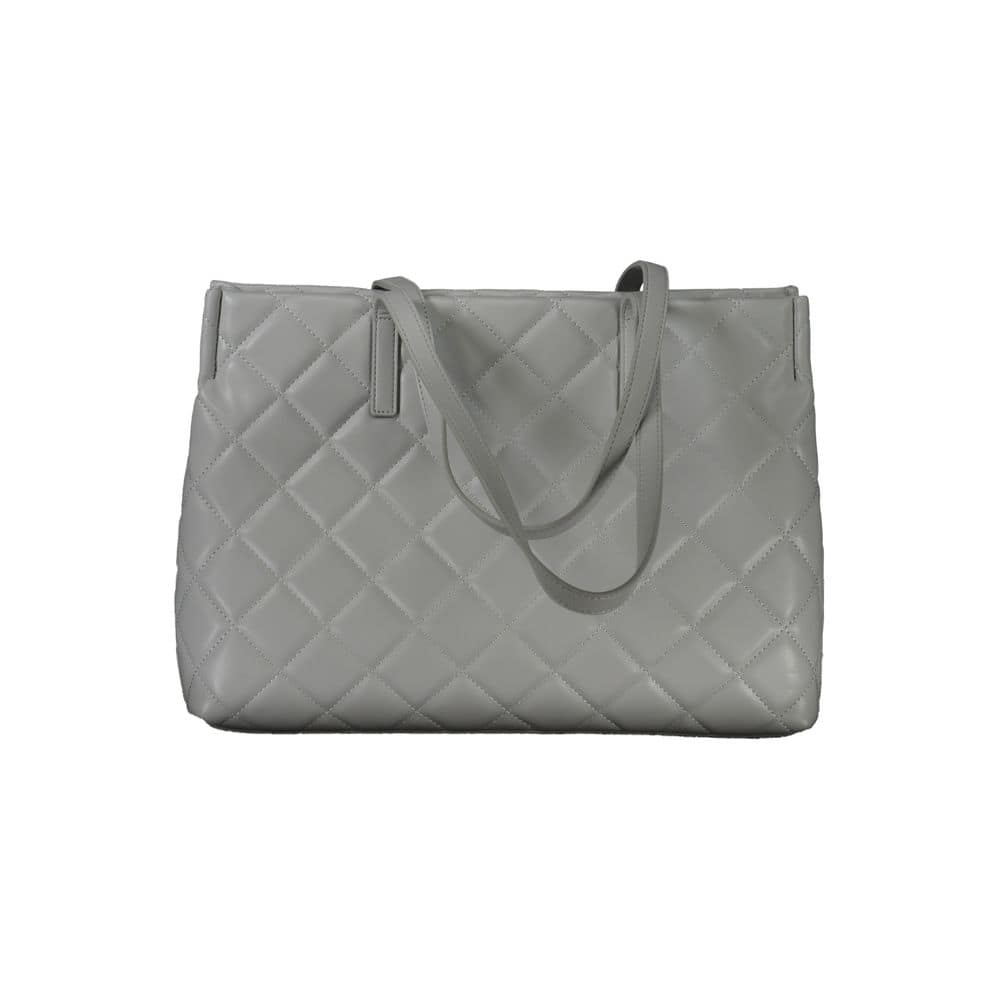 Mario Valentino Grigio Poliuretano Women Handbag - Image 2
