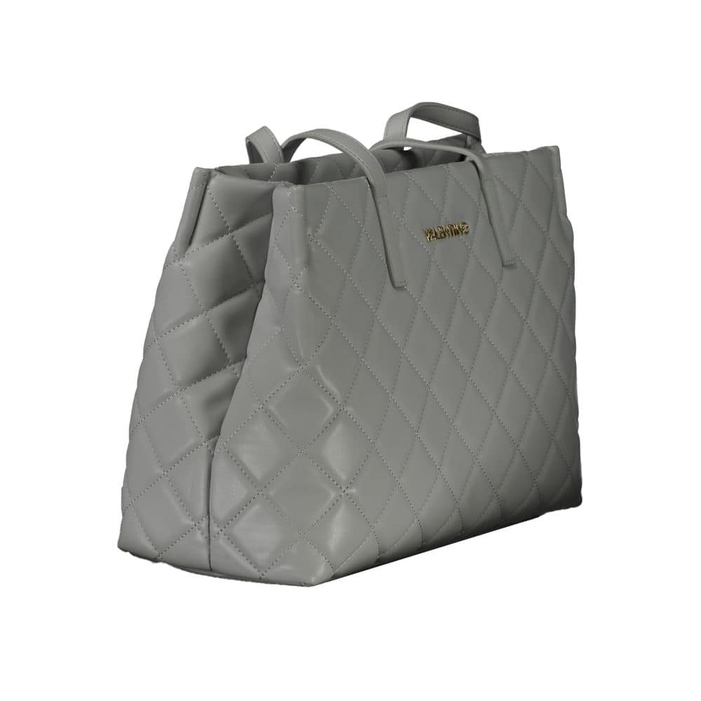 Mario Valentino Grigio Poliuretano Women Handbag - Image 3
