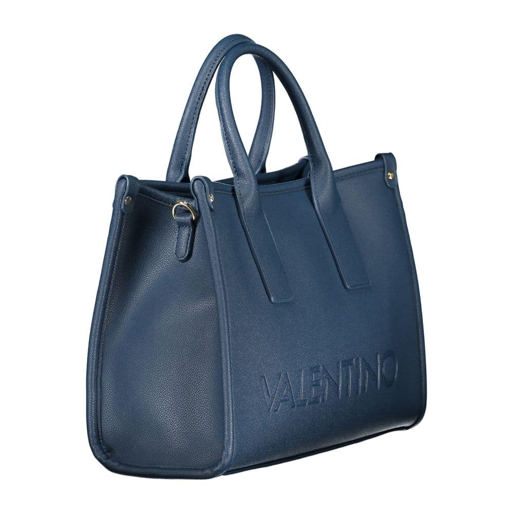 Mario Valentino Blu Polyurethane Women Handbag - Image 3