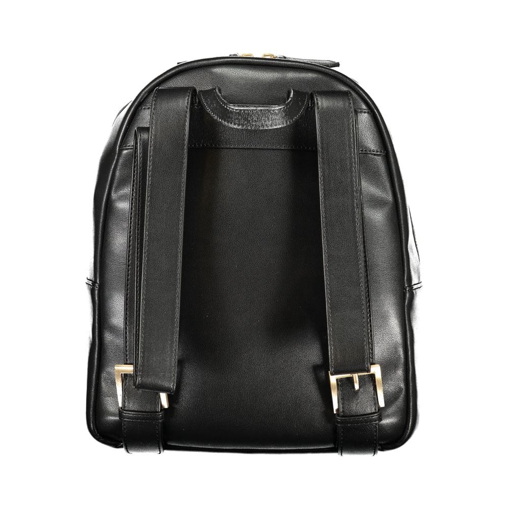 Mario Valentino Nero Poliuretano Women Backpack - Image 2