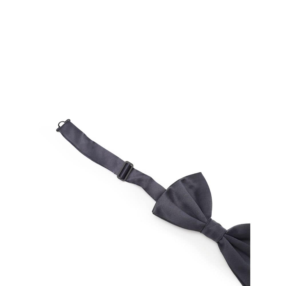 Dolce & Gabbana Gray Silk Bowtie - Image 2
