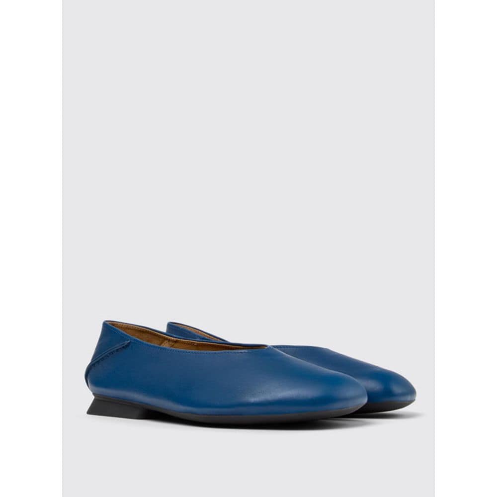 Camper Blue Leather Ballet Flats - Image 2