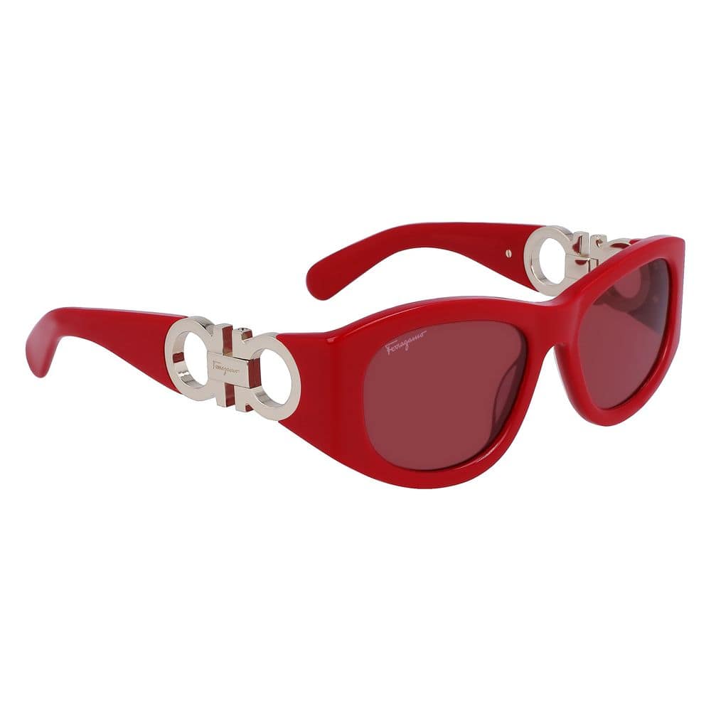 Ferragamo Multicolor Acetate Sunglasses - Image 3