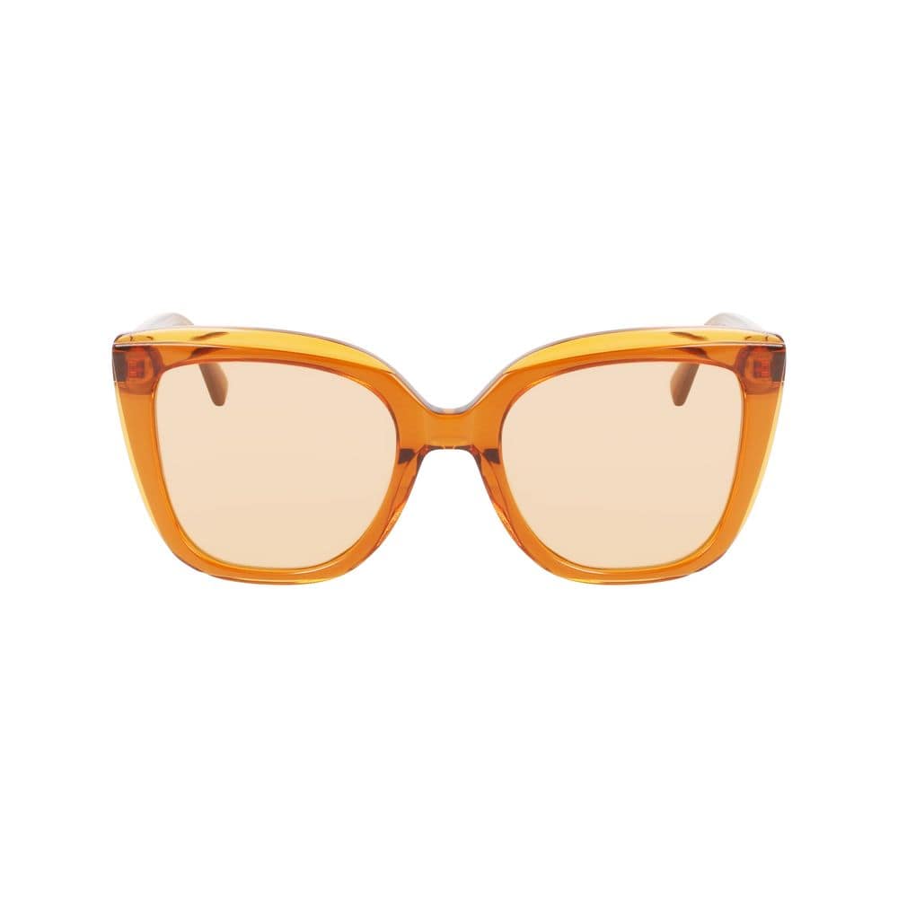 Longchamp Orange Acetate Sunglasses - Image 2