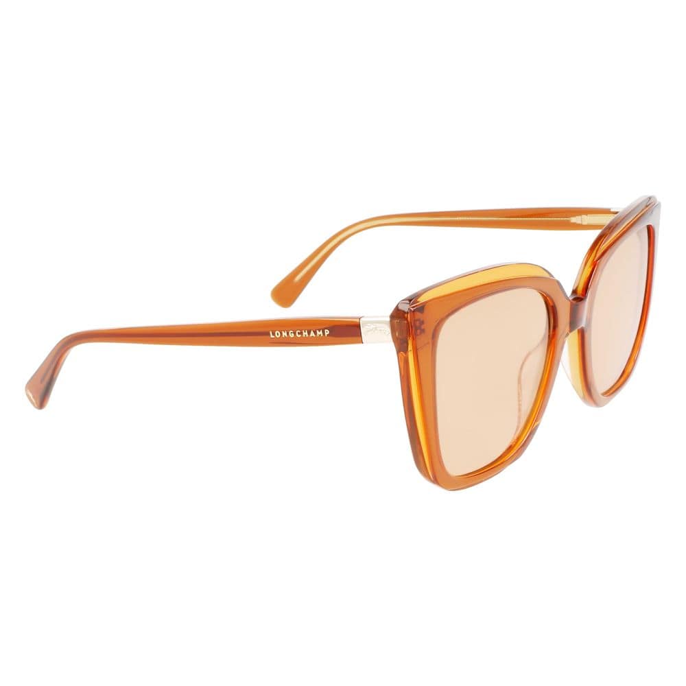 Longchamp Orange Acetate Sunglasses - Image 3