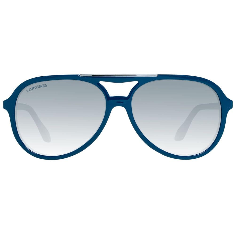 Longines Blue Plastic Sunglasses - Image 2