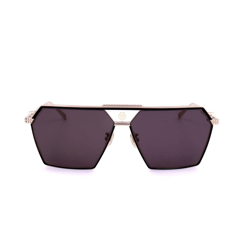 Philipp Plein Gray Titanium Sunglasses - Image 2