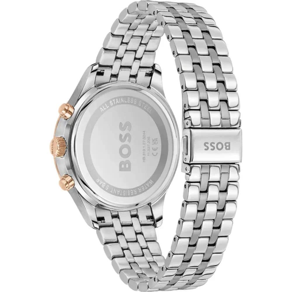 Hugo Boss Gray Stainless Steel Sport Watch - Image 2