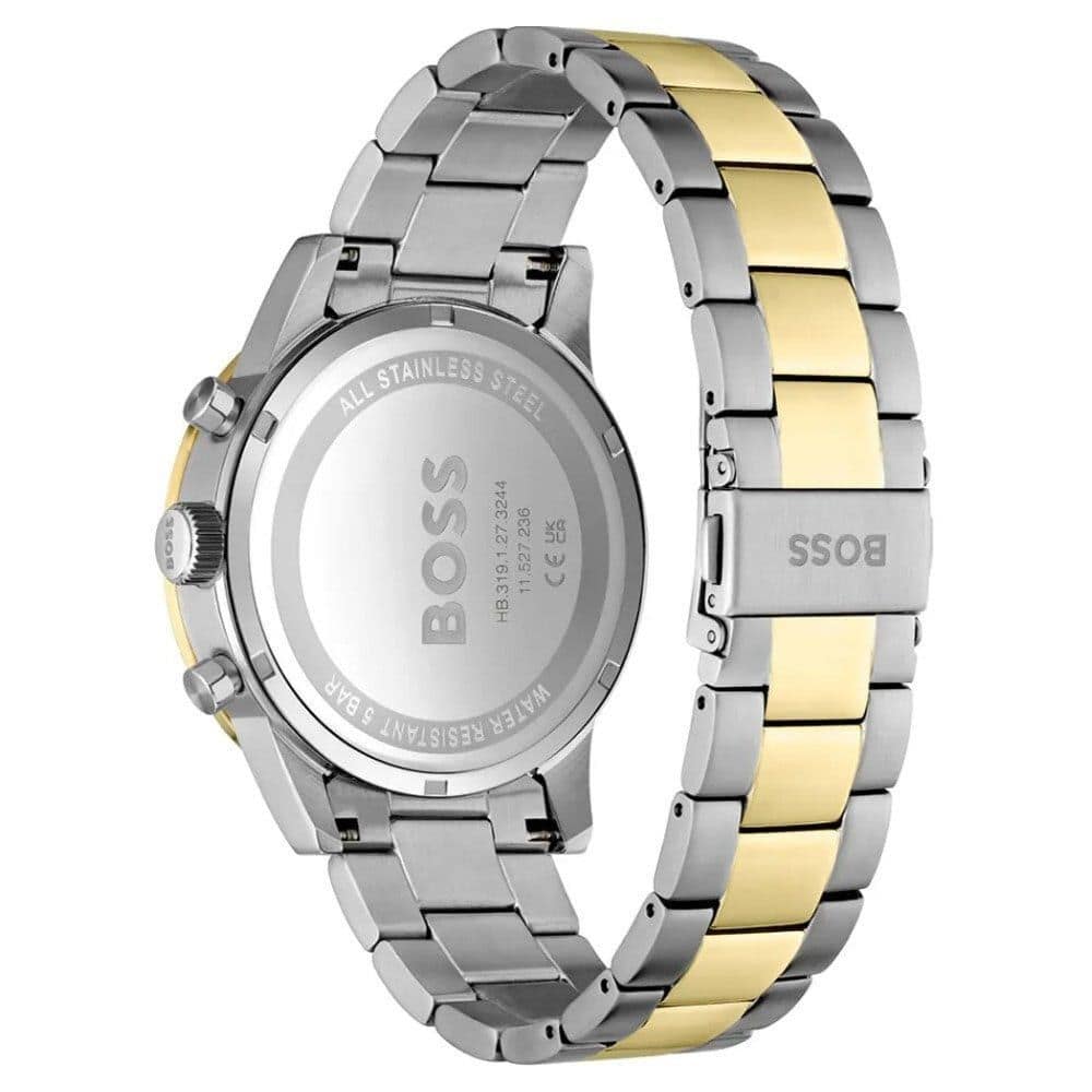 Hugo Boss Gray Stainless Steel Dress Watch - Image 2