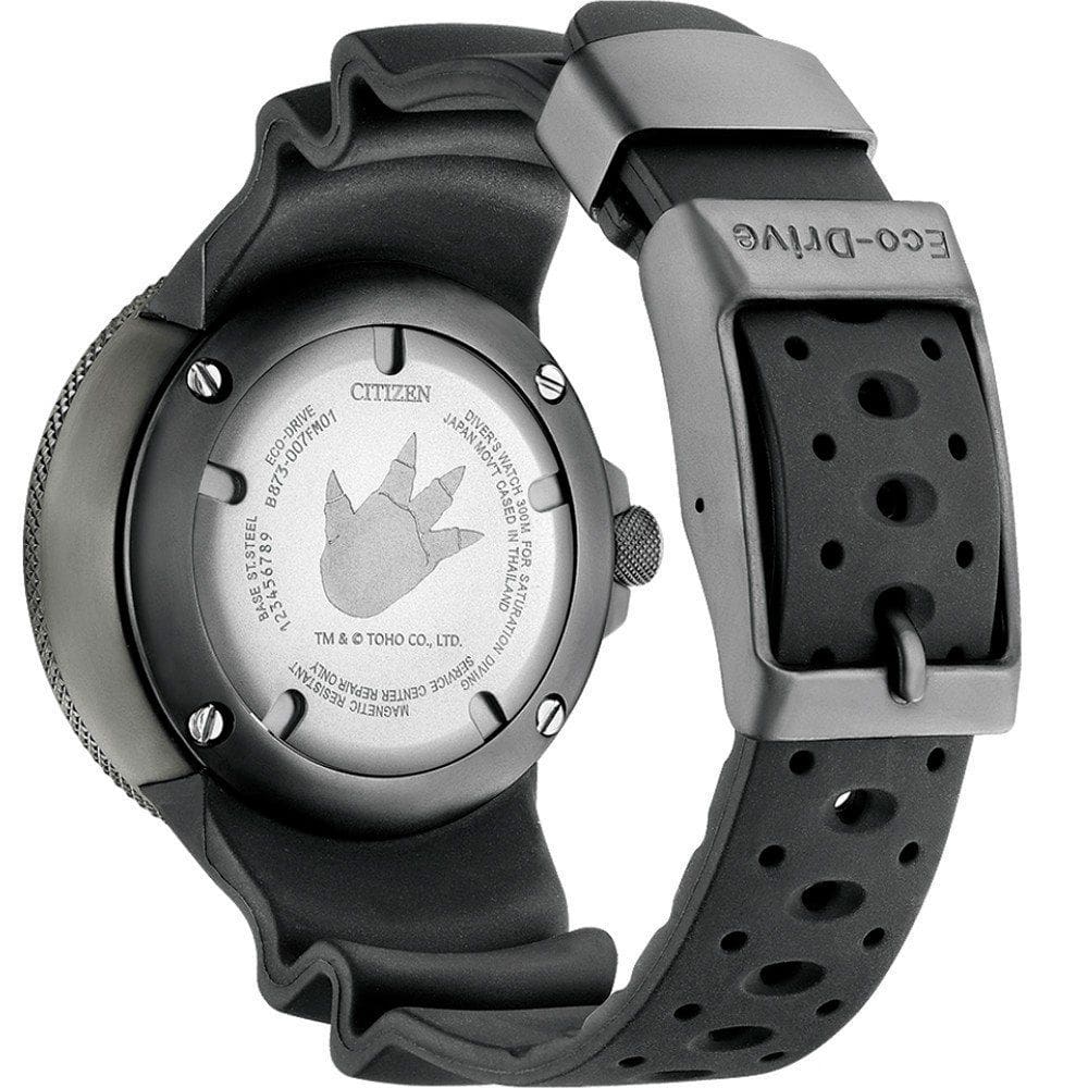 Citizen Black Rubber Sport Watch - Image 2