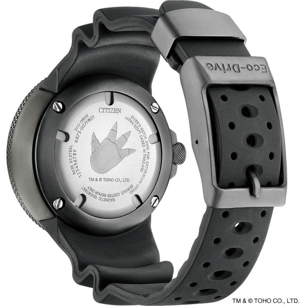 Citizen Black Rubber Sport Watch - Image 3