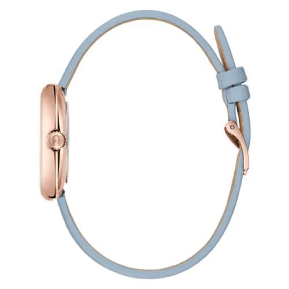 Furla Blue Leather Dress Watch - Image 2