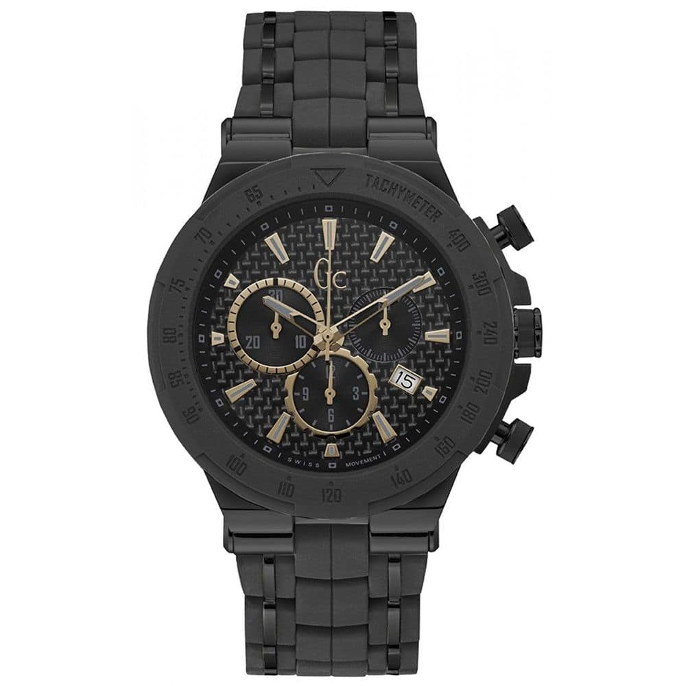 GC Black Stainless Steel Dress Watch