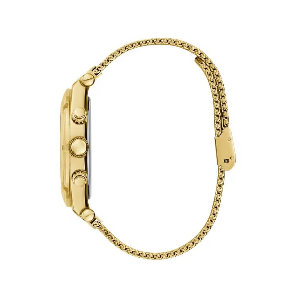 Guess Gold Stainless Steel Dress Watch - Image 2