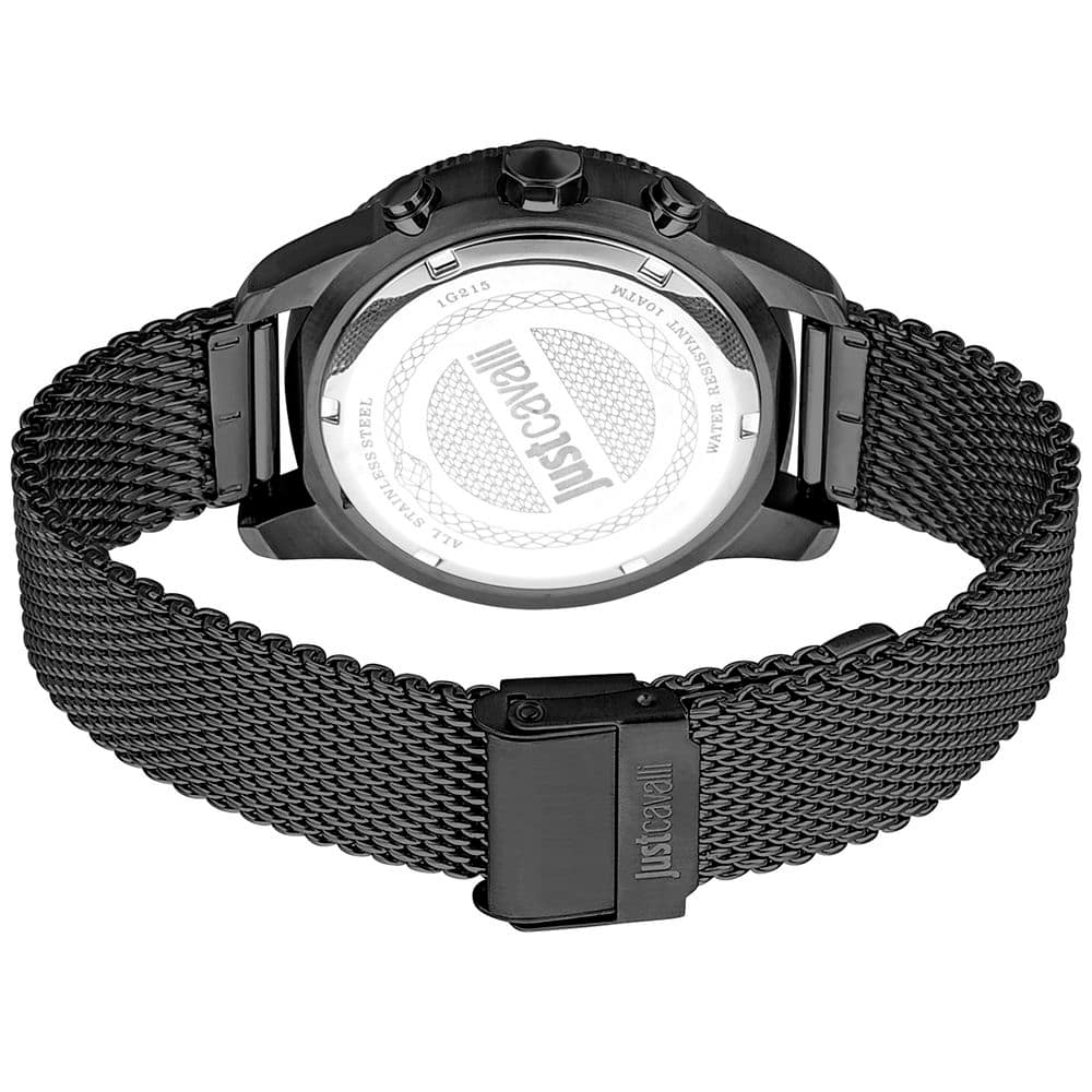 Just Cavalli Black Stainless Steel Bracelet Watch - Image 2