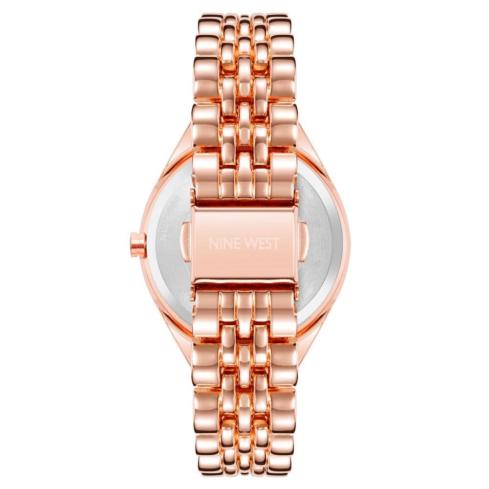 Nine West Multicolor Metal Dress Watch - Image 2