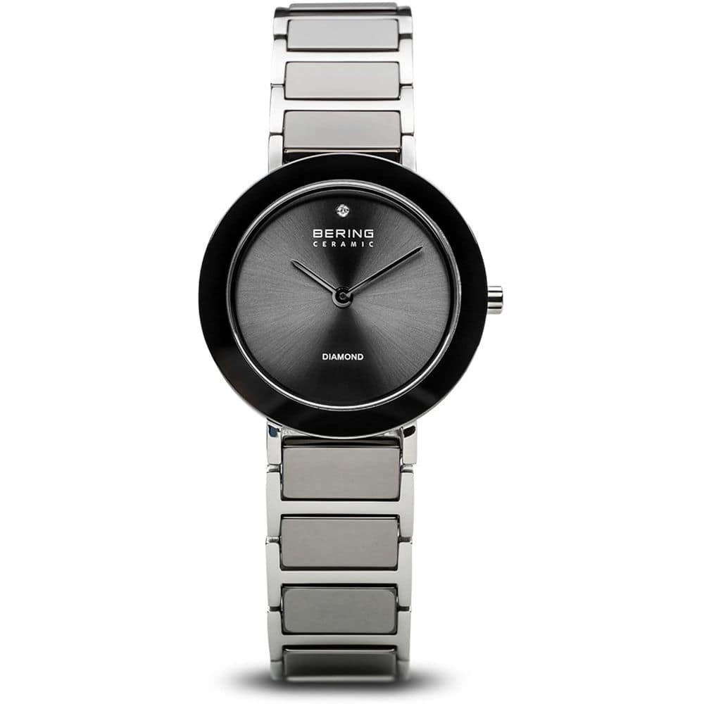 BERING Silver Stainless Steel Dress Watch