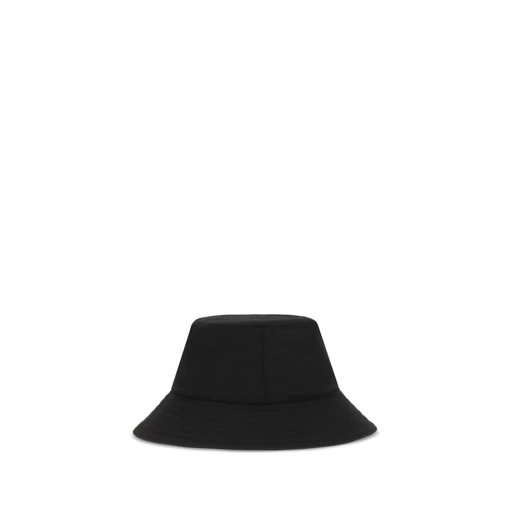 Givenchy Black Cotton Bucket Hat - Image 2