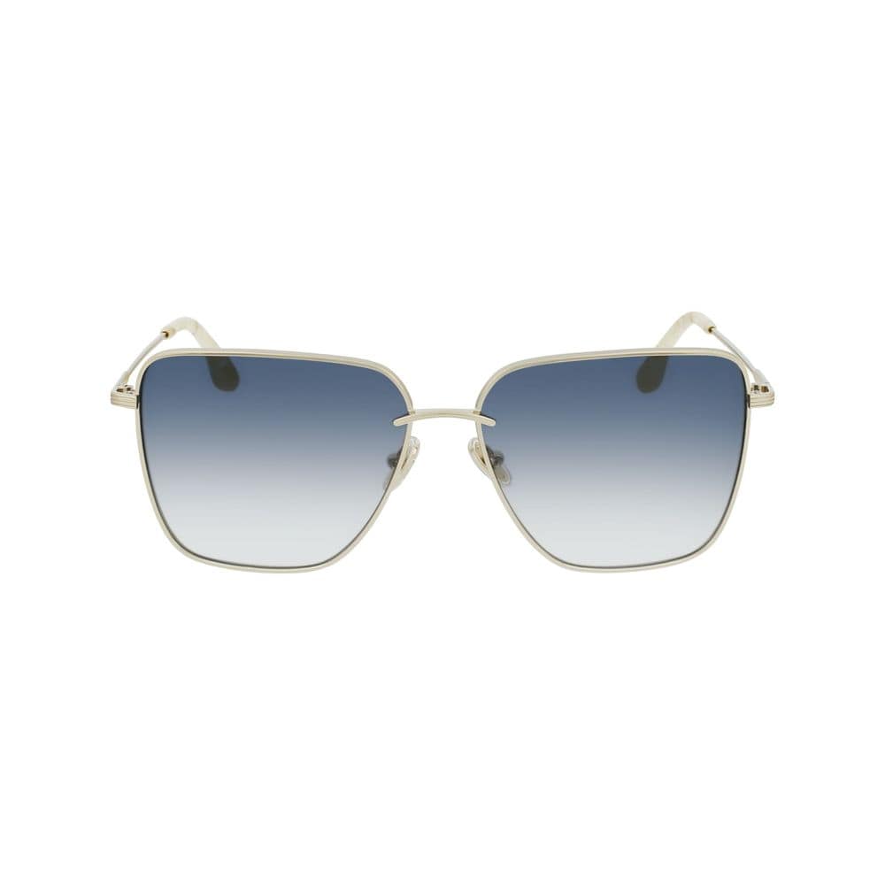 Victoria Beckham Gold Metal Sunglasses - Image 2