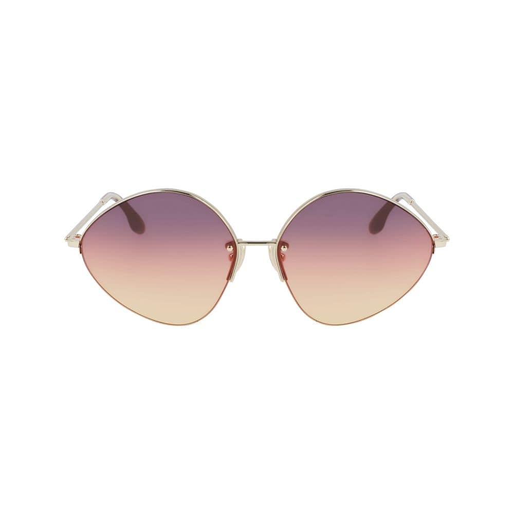 Victoria Beckham Gold Metal Sunglasses - Image 2
