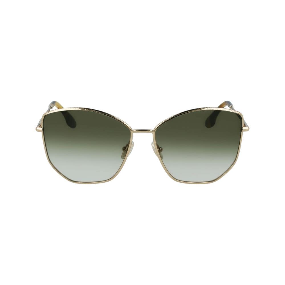 Victoria Beckham Gold Metal Sunglasses - Image 2