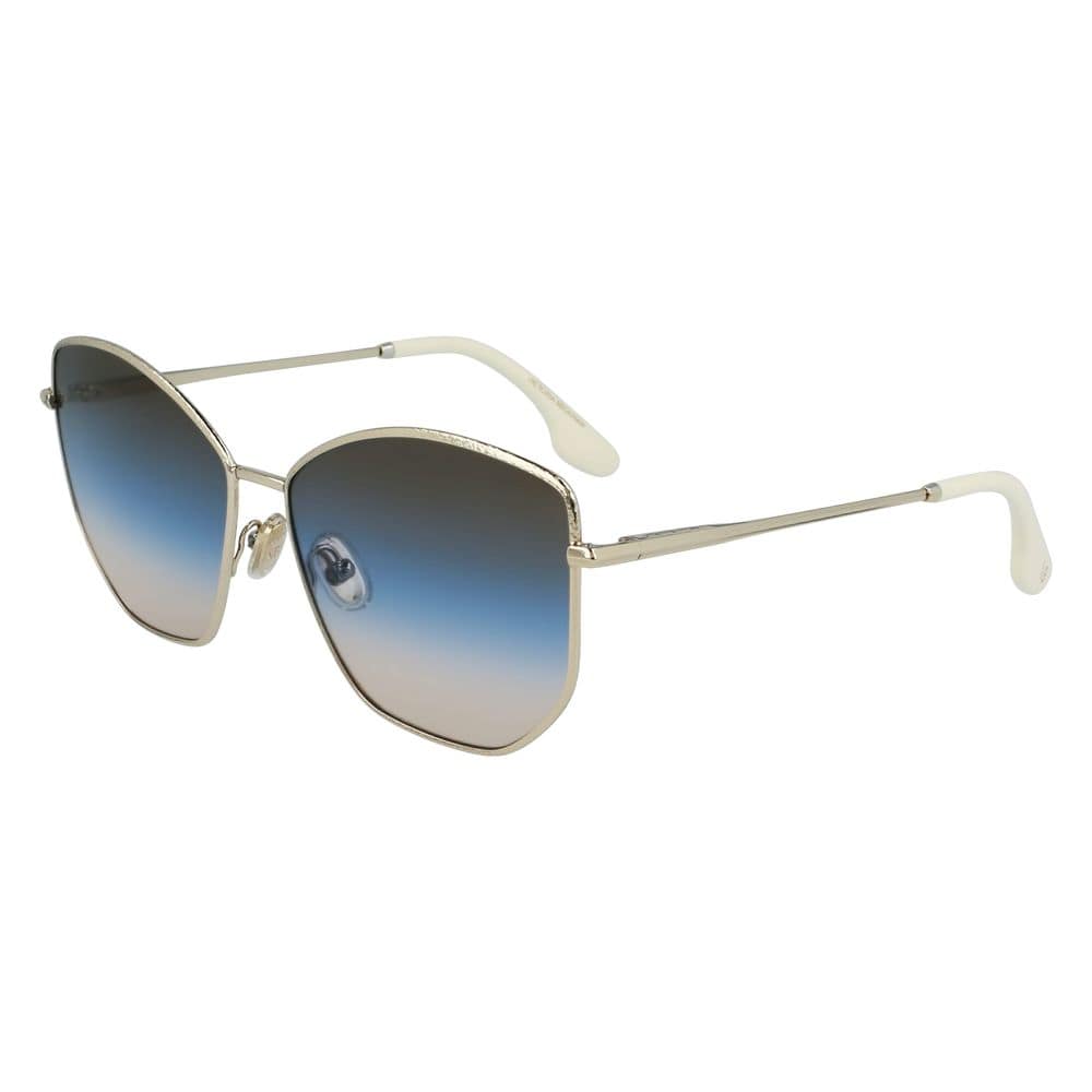 Victoria Beckham Gold Metal Sunglasses