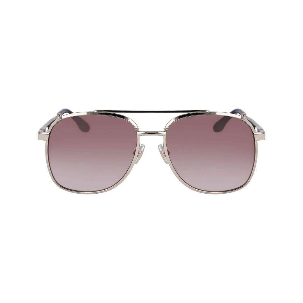 Victoria Beckham Gold Metal Sunglasses - Image 2
