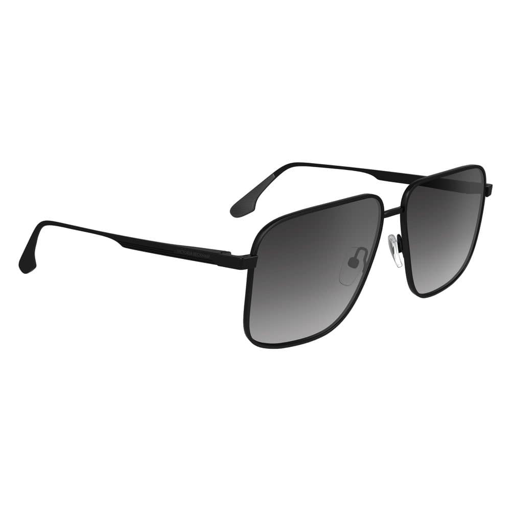 Victoria Beckham Black Metal Sunglasses - Image 3