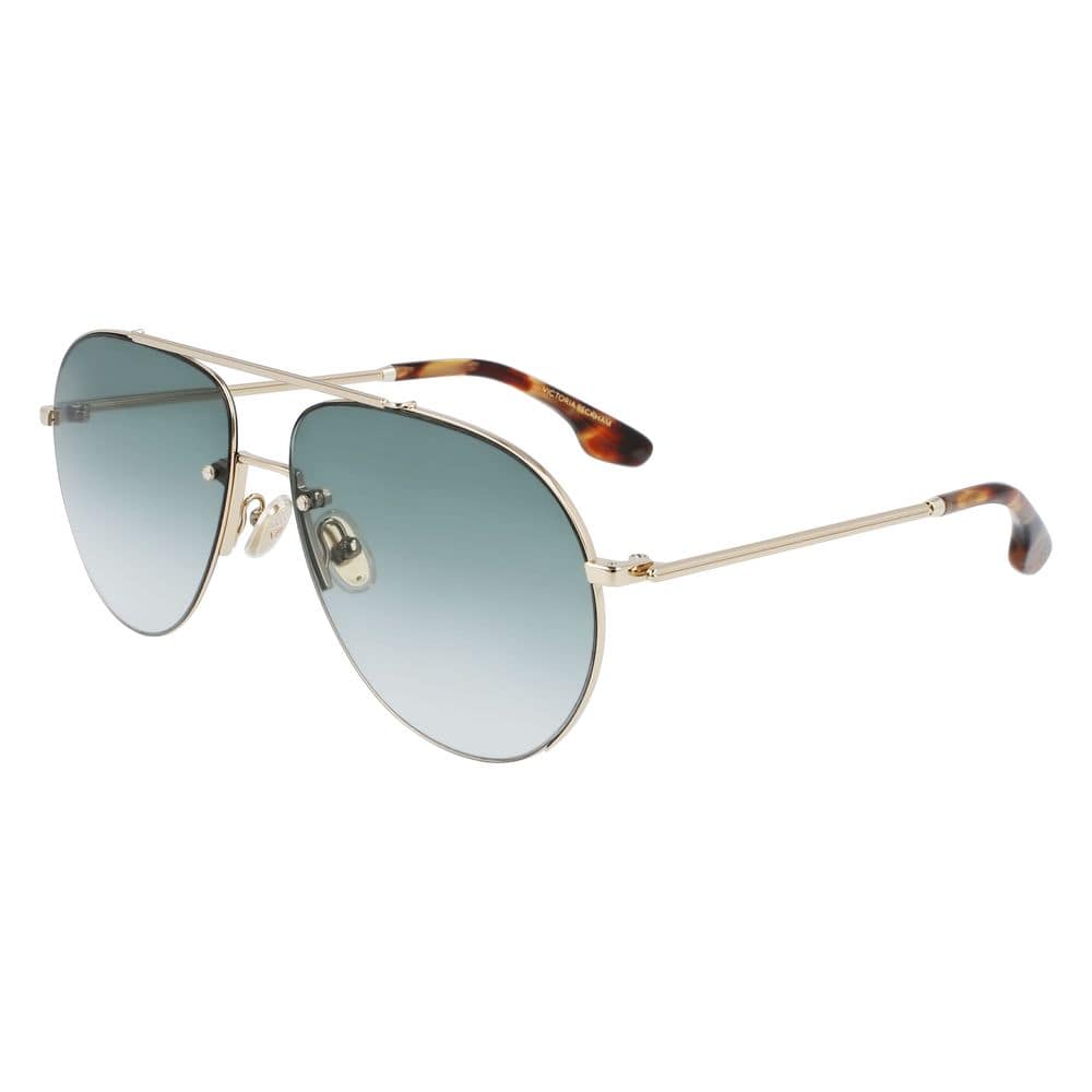 Victoria Beckham Gold Metal Sunglasses