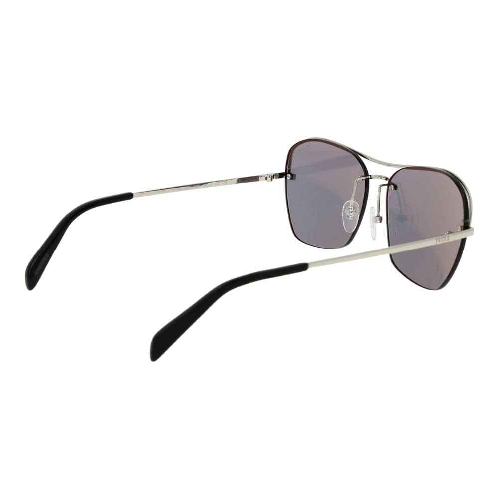 Emilio Pucci Silver Metal Sunglasses - Image 3