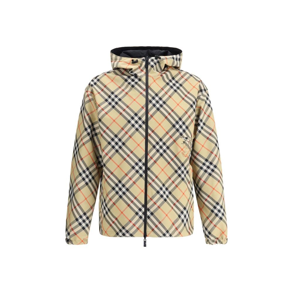 Burberry Multicolor Polyester Shell Jacket