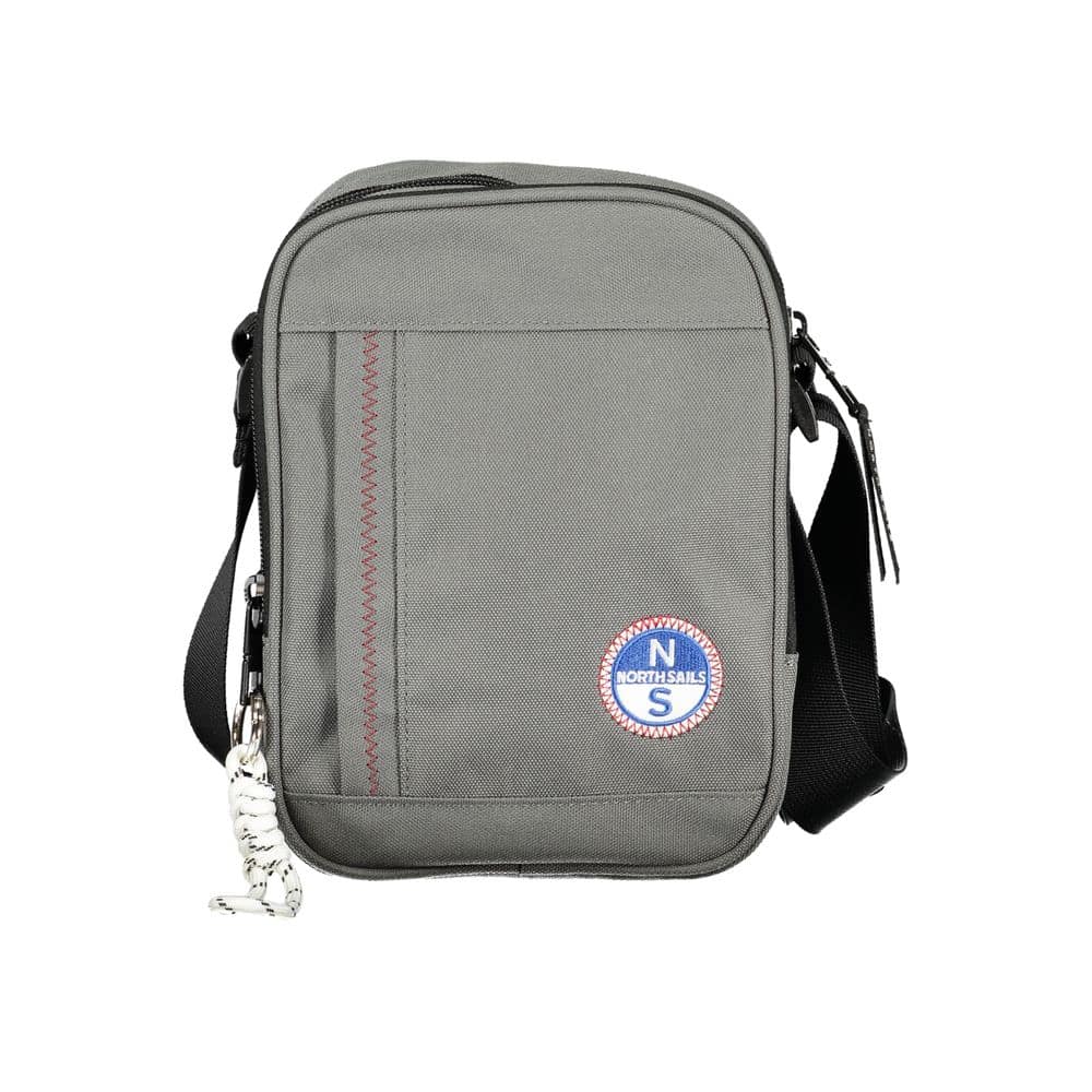 North Sails Grigio Polyester Man Shoulder Bag
