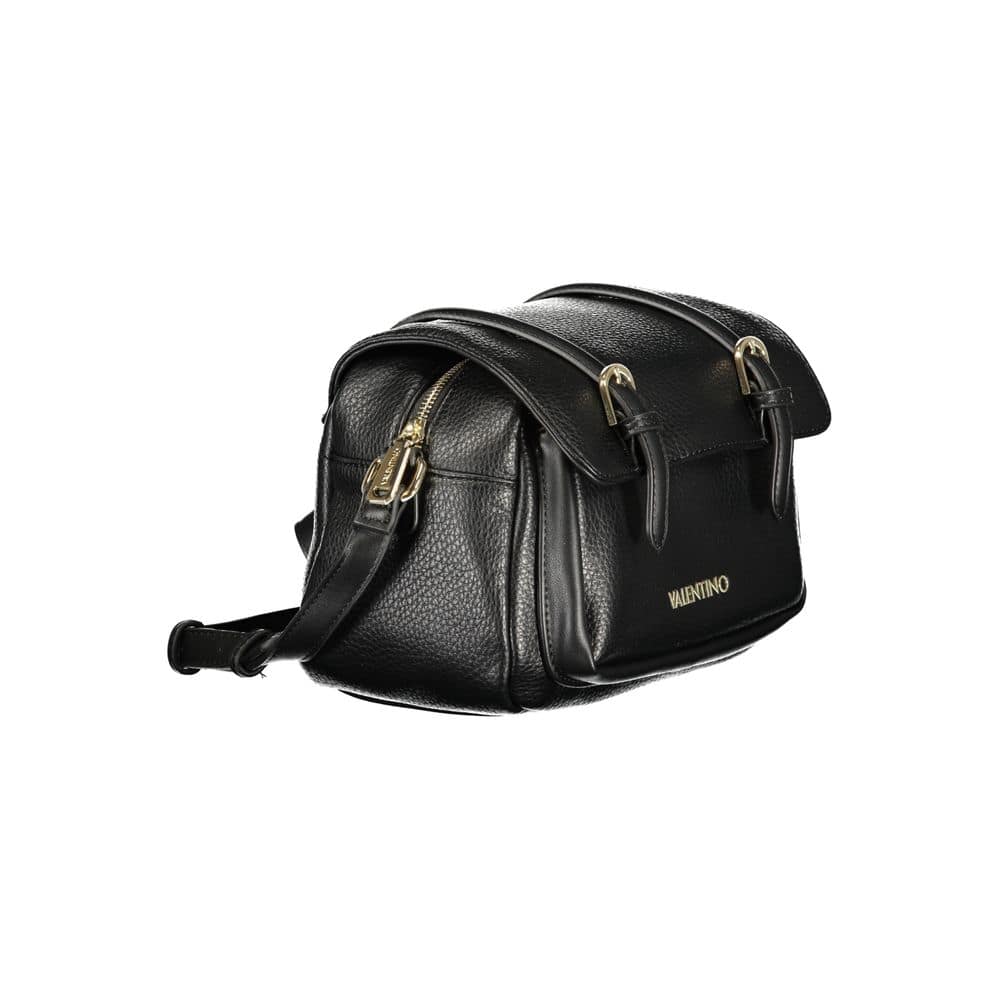 Mario Valentino Black Polyurethane Women Shoulder Bag - Image 3
