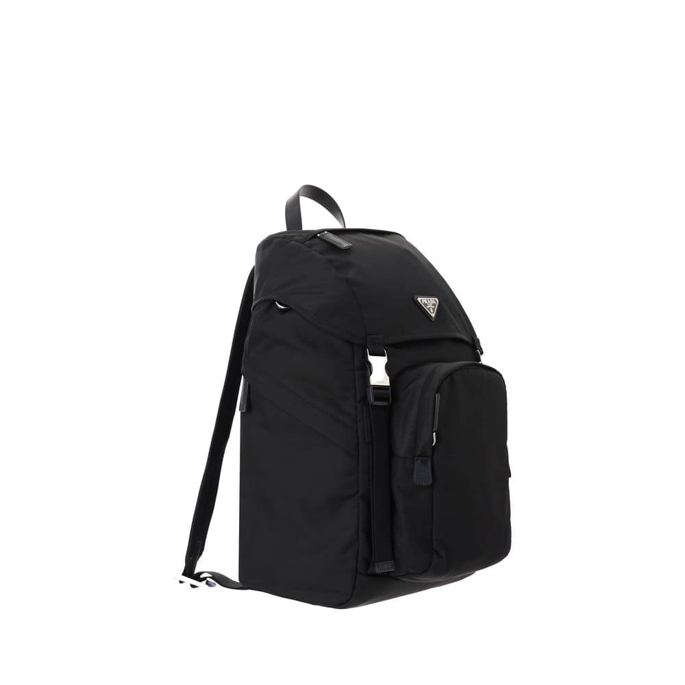 Prada Black Nylon Backpack - Image 2