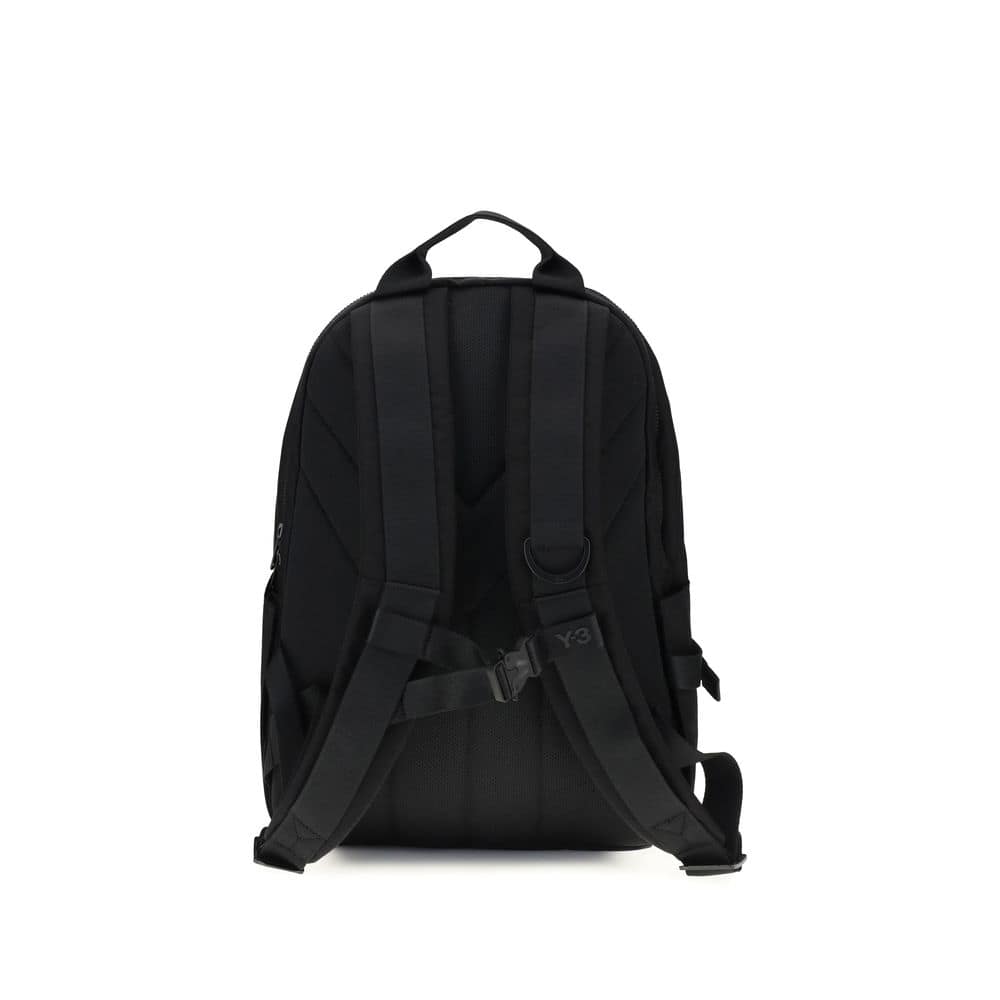 Y-3 Black Polyester Backpack - Image 2