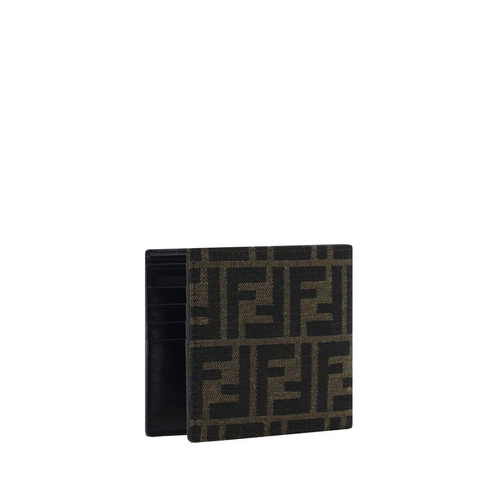 Fendi Brown Calf Leather Bos Taurus Wallet - Image 2