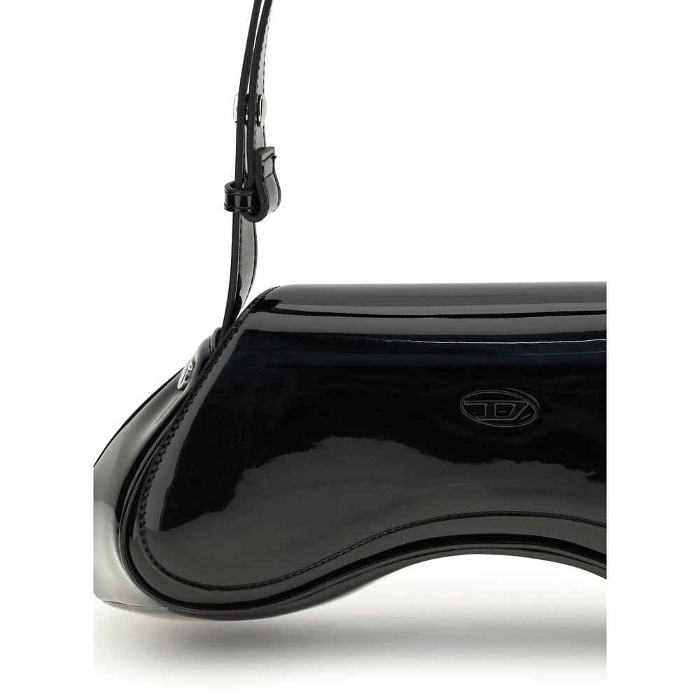 Diesel Black Polyethylene Shoulder Bag - Image 4