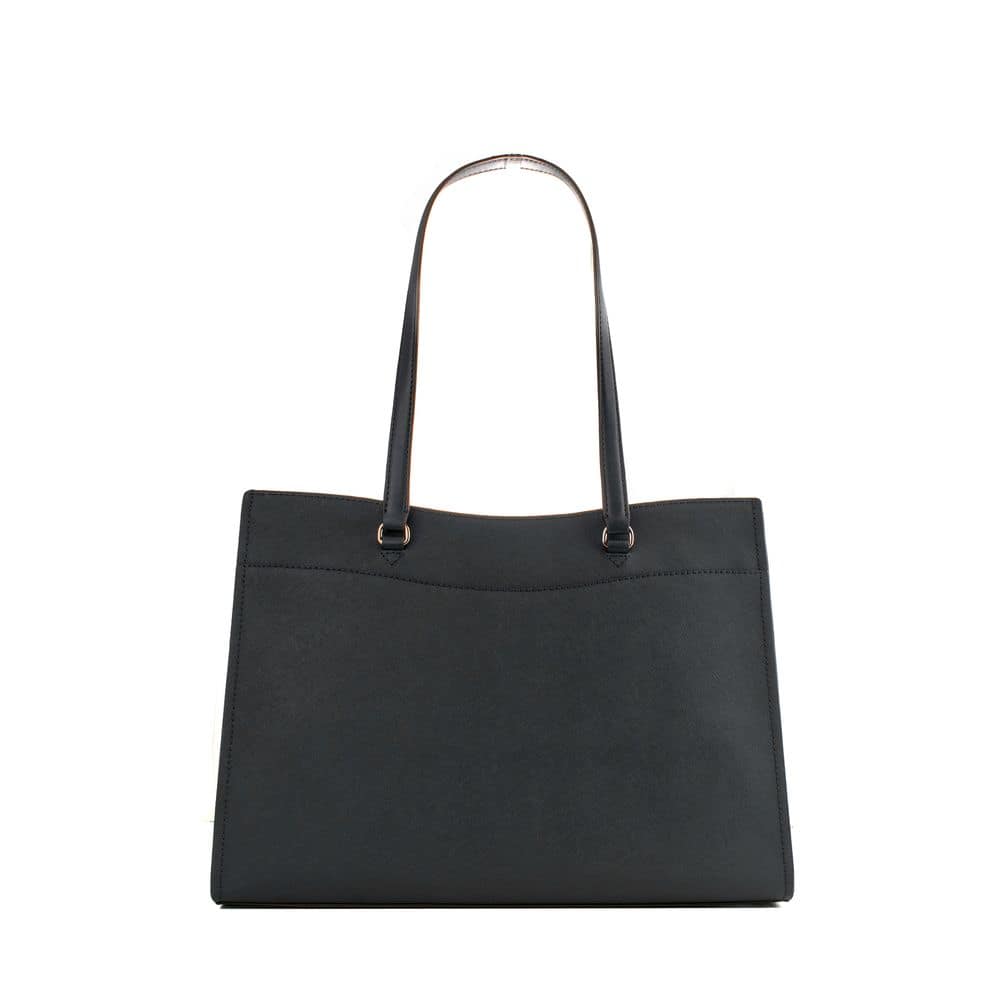 Michael Kors Black Leather Tote Bag - Image 2