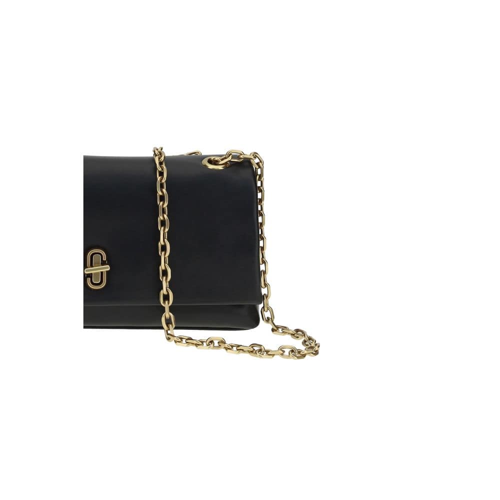 Marc Jacobs Black Calf Leather Bos Taurus Shoulder Bag - Image 4