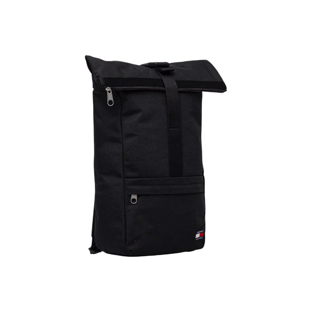 Tommy Hilfiger Jeans Black Recycled Polyester Backpack - Image 2