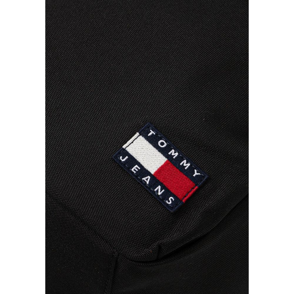 Tommy Hilfiger Jeans Black Recycled Polyester Backpack - Image 4