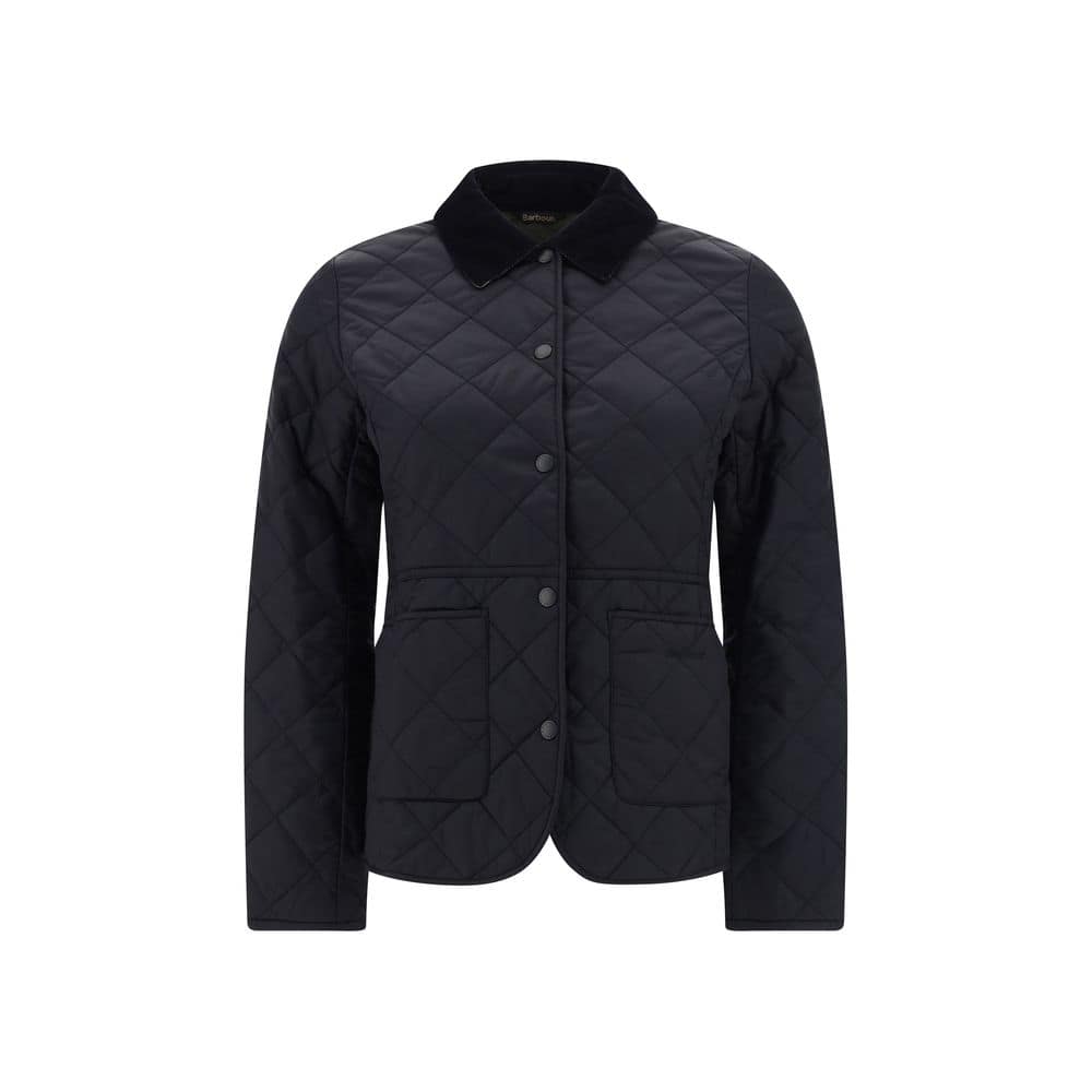 Barbour Black Polyester Coat