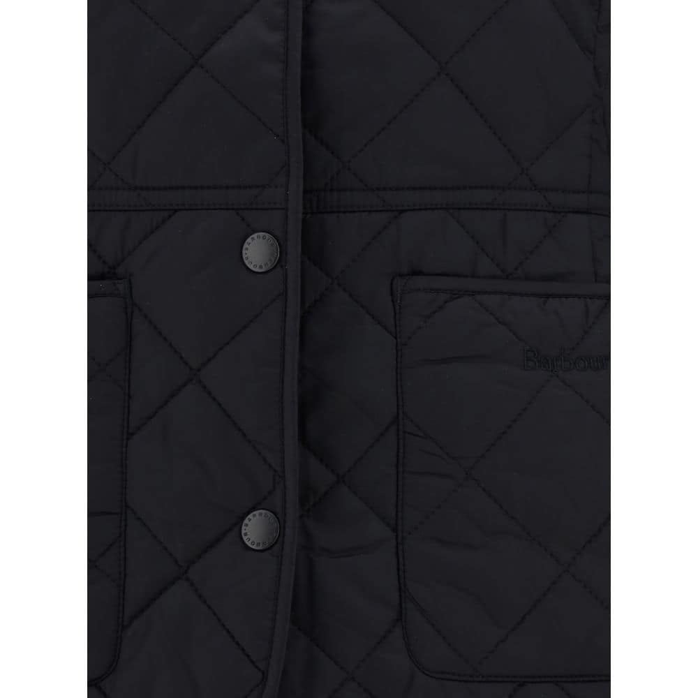 Barbour Black Polyester Coat - Image 3