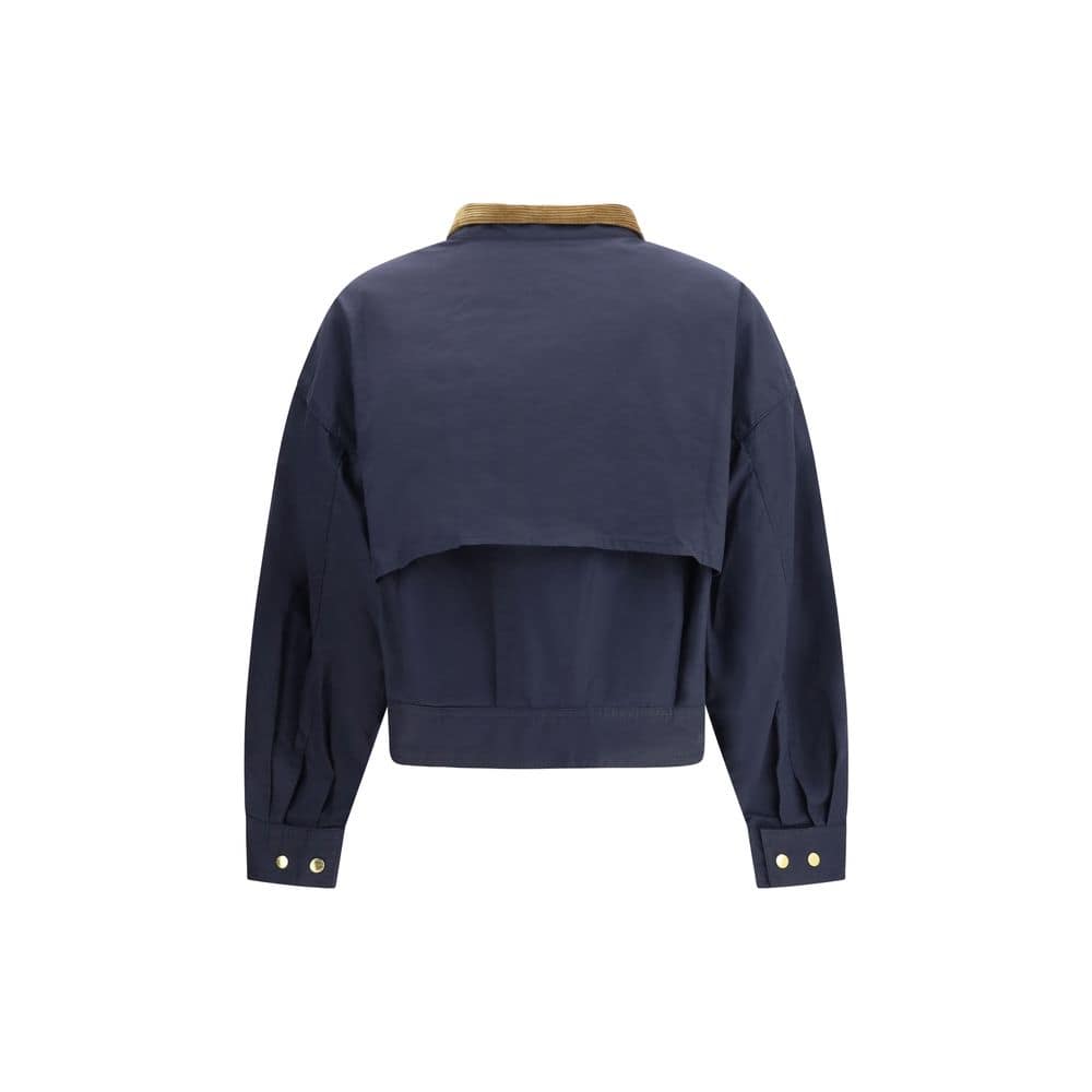 Barbour Blue Cotton Shell Jacket - Image 2