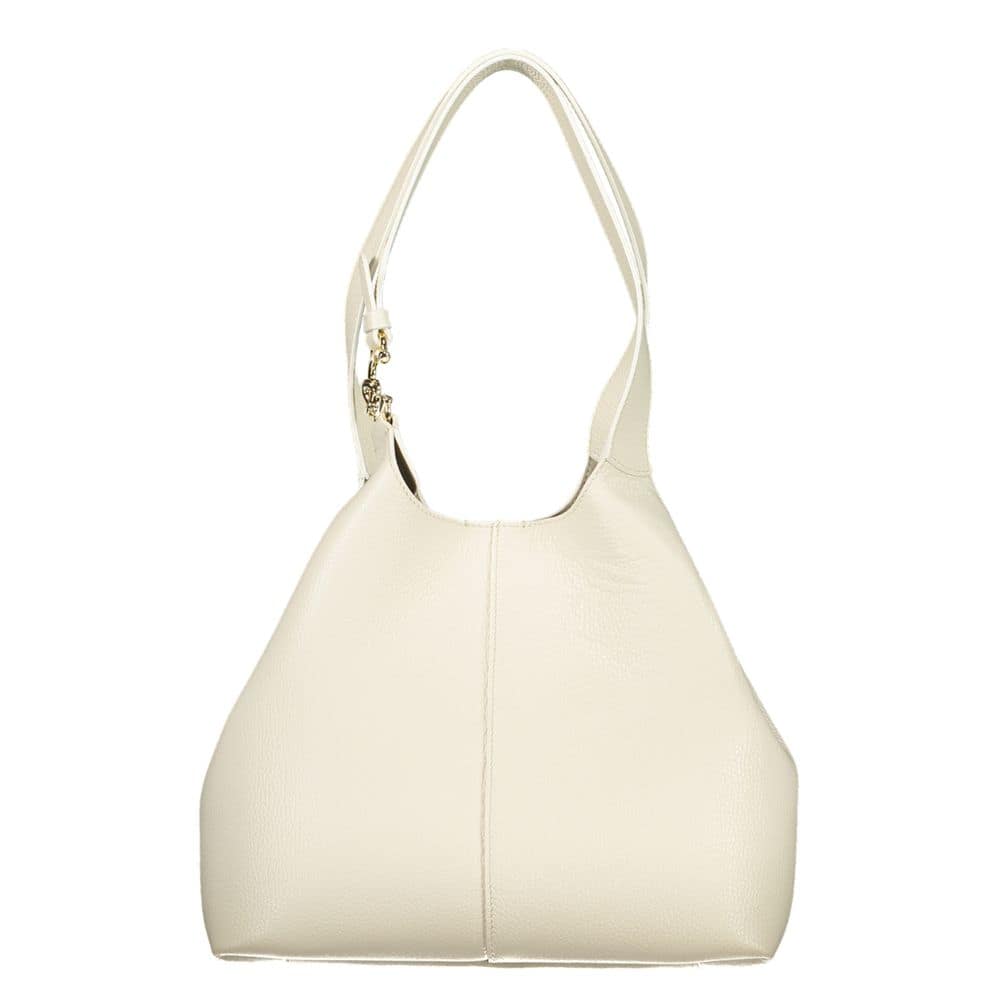 Coccinelle Bianco Leather Women Handbag
