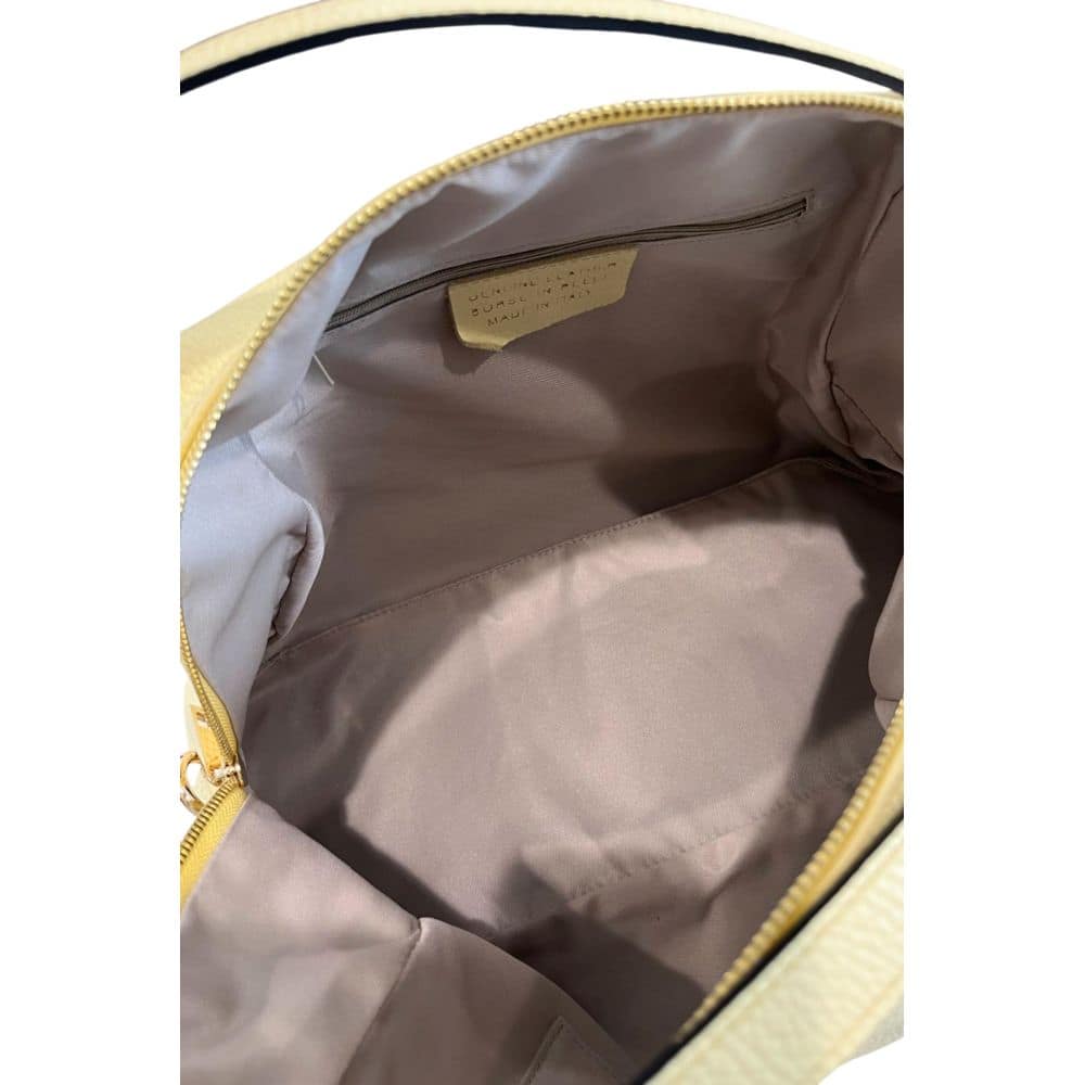 Baldinini Trend Bicolor Cowhide Clutch Bag - Image 7